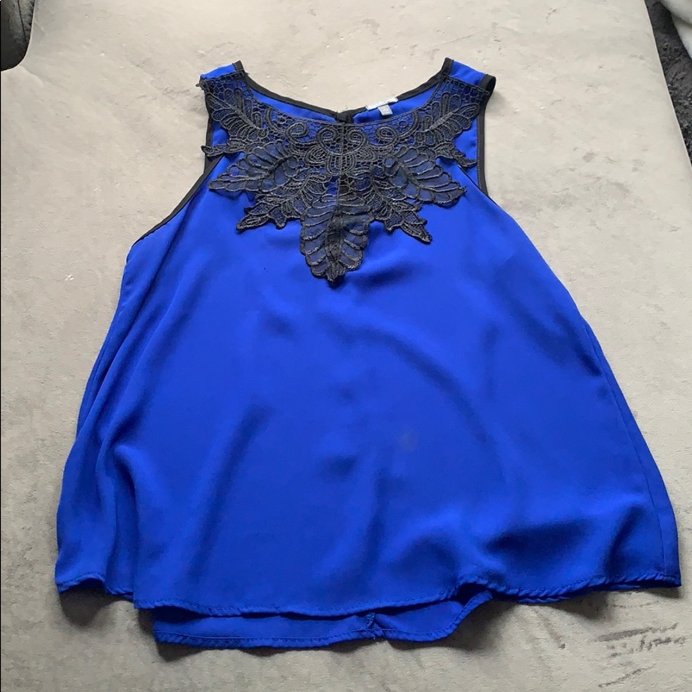 Royal Blue Charlotte Russe Blouse